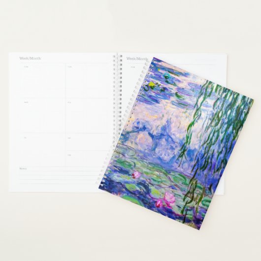 Claude Monet - Water Lilies / Nympheas 1919 Planner (Display)