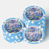 Claude Monet - Water Lilies / Nympheas 1919 Poker Chips (Opstapeling)