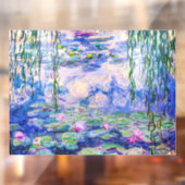 Claude Monet - Water Lilies / Nympheas 1919 Raamsticker (Vel 2)