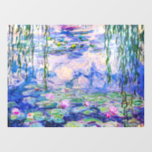 Claude Monet - Water Lilies / Nympheas 1919 Raamsticker<br><div class="desc">Water Lilies / Nympheas (W.1852) - Claude Monet,  Oil on Canvas,  1916-1919</div>