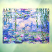 Claude Monet - Water Lilies / Nympheas 1919 Raamsticker (Vel 3)