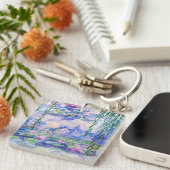 Claude Monet - Water Lilies / Nympheas 1919 Sleutelhanger (Voorkant Rechts)