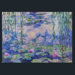 Claude Monet - Water Lilies / Nympheas 1919 Snijplank<br><div class="desc">Water Lilies / Nympheas (W.1852) - Claude Monet,  Oil on Canvas,  1916-1919</div>