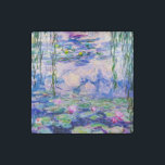 Claude Monet - Water Lilies / Nympheas 1919 Stenen Magneet<br><div class="desc">Water Lilies / Nympheas (W.1852) - Claude Monet,  Oil on Canvas,  1916-1919</div>