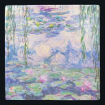Claude Monet - Water Lilies / Nympheas 1919 Stenen Onderzetter<br><div class="desc">Water Lilies / Nympheas (W.1852) - Claude Monet,  Oil on Canvas,  1916-1919</div>