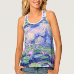 Claude Monet - Water Lilies / Nympheas 1919 Tanktop<br><div class="desc">Water Lilies / Nympheas (W.1852) - Claude Monet,  Oil on Canvas,  1916-1919</div>