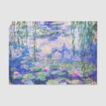 Claude Monet - Water Lilies / Nympheas 1919 Tissuepapier<br><div class="desc">Water Lilies / Nympheas (W.1852) - Claude Monet,  Oil on Canvas,  1916-1919</div>