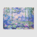 Claude Monet - Water Lilies / Nympheas 1919 Tissuepapier<br><div class="desc">Water Lilies / Nympheas (W.1852) - Claude Monet,  Oil on Canvas,  1916-1919</div>