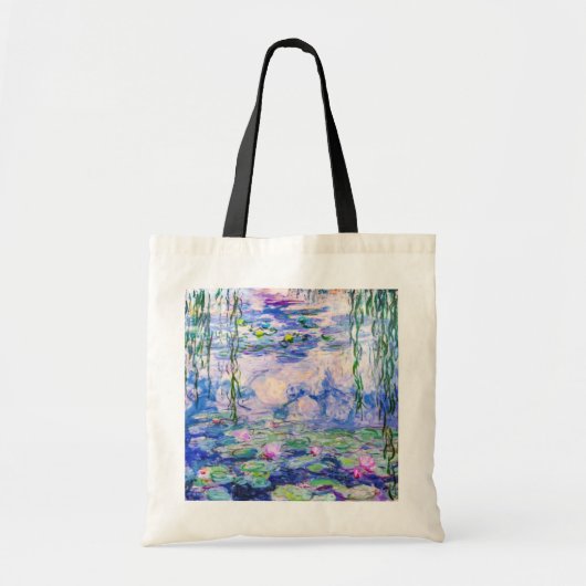 Claude Monet - Water Lilies / Nympheas 1919 Tote Bag (Voorkant)