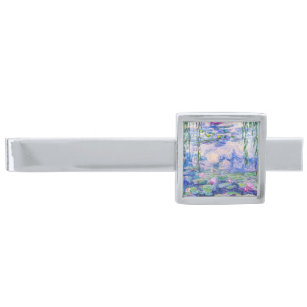 Claude Monet - Water Lilies / Nympheas 1919 Verzilverde Dasspeld