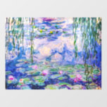 Claude Monet - Water Lilies / Nympheas 1919 Vloersticker<br><div class="desc">Water Lilies / Nympheas (W.1852) - Claude Monet,  Oil on Canvas,  1916-1919</div>