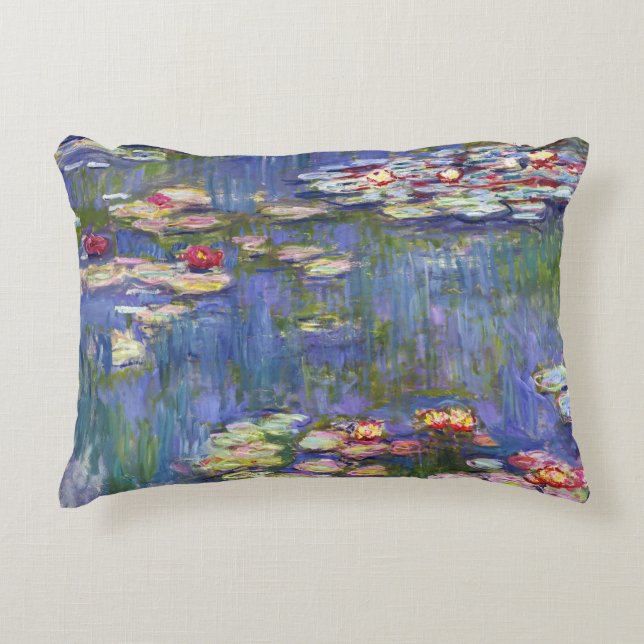 Claude Monet - Water Lilies / Nympheas Accent Kussen (Voorkant)