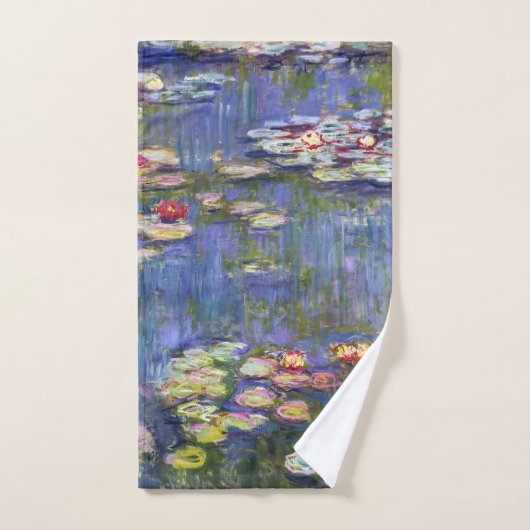 Claude Monet - Water Lilies / Nympheas Bad Handdoek (Handdoek)