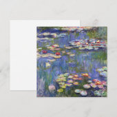 Claude Monet - Water Lilies / Nympheas Bedankkaart (Voorkant / Achterkant)