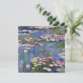 Claude Monet - Water Lilies / Nympheas Bedankkaart (Staand voorkant)