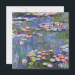Claude Monet - Water Lilies / Nympheas Bedankkaart<br><div class="desc">Water Lilies / Nympheas - Claude Monet,  1916</div>