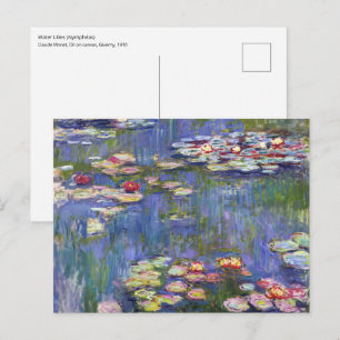 Claude Monet - Water Lilies / Nympheas Briefkaart
