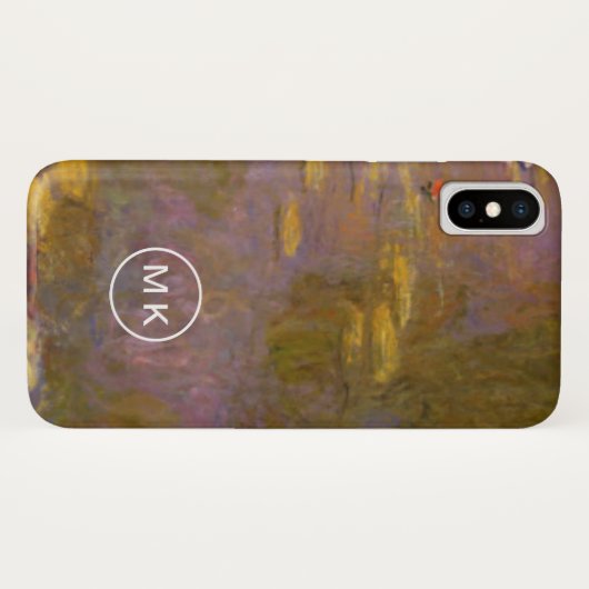 Claude Monet | Water Lilies Nympheas Case-Mate iPhone Case (Achterkant (horizontaal))
