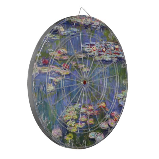 Claude Monet - Water Lilies / Nympheas Dartbord (Voorkant Links)