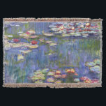 Claude Monet - Water Lilies / Nympheas Deken<br><div class="desc">Water Lilies / Nympheas - Claude Monet,  1916</div>