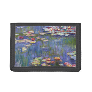 Claude Monet - Water Lilies / Nympheas Drievoud Portemonnee