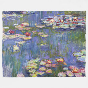 Claude Monet - Water Lilies / Nympheas Fleece Deken