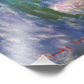 Claude Monet - Water Lilies / Nympheas Foto Afdruk (Hoek)