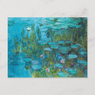 Claude Monet Water Lilies Nymphéas GalleryHD Briefkaart