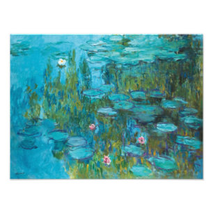 Claude Monet Water Lilies Nymphéas GalleryHD Foto Afdruk