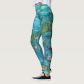 Claude Monet Water Lilies Nymphéas GalleryHD Leggings (Links)