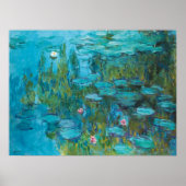 Claude Monet Water Lilies Nymphéas GalleryHD Poster (Voorkant)