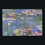 Claude Monet - Water Lilies / Nympheas Gelamineerde Placemat<br><div class="desc">Water Lilies / Nympheas - Claude Monet,  1916</div>