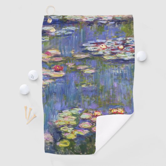 Claude Monet - Water Lilies / Nympheas Golfhanddoek (Insitu)