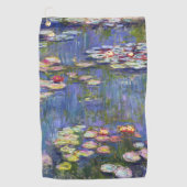 Claude Monet - Water Lilies / Nympheas Golfhanddoek (Voorkant)