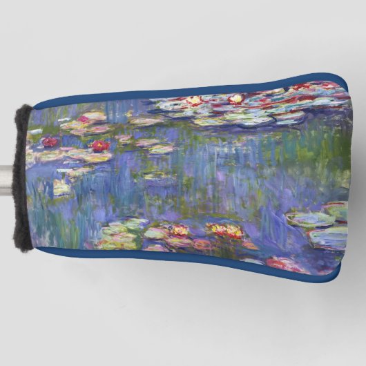 Claude Monet - Water Lilies / Nympheas Golfheadcover (Voorkant)