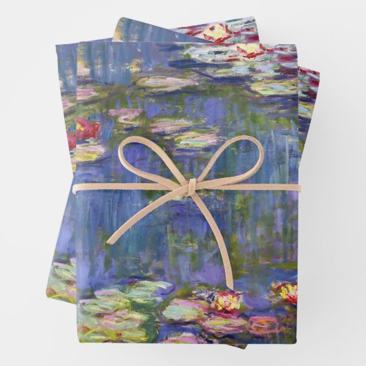 Claude Monet - Water Lilies / Nympheas Inpakpapier Vel (In situ)