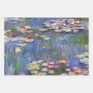 Claude Monet - Water Lilies / Nympheas Inpakpapier Vel