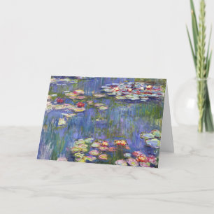 Claude Monet - Water Lilies / Nympheas Kaart