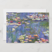Claude Monet - Water Lilies / Nympheas Kaart (Voorkant)