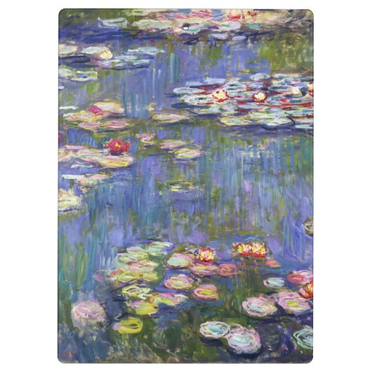 Claude Monet - Water Lilies / Nympheas Klembord (Achterkant)