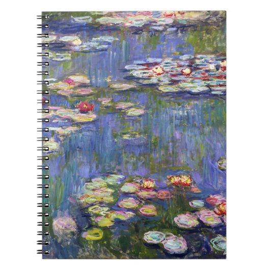 Claude Monet - Water Lilies / Nympheas Notitieboek (Voorkant)