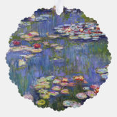 Claude Monet - Water Lilies / Nympheas Ornament Kaart (Achterkant)