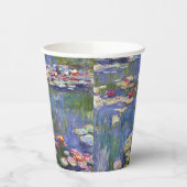 Claude Monet - Water Lilies / Nympheas Papieren Bekers (Links)
