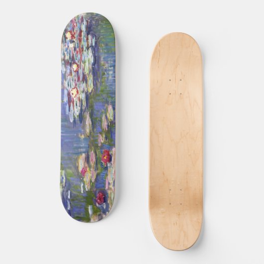 Claude Monet - Water Lilies / Nympheas Persoonlijk Skateboard (Voorkant)