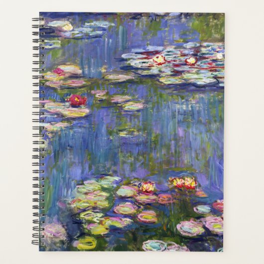 Claude Monet - Water Lilies / Nympheas Planner (Voorkant)