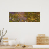 Claude Monet | Water Lilies Nympheas Poster (Keuken)