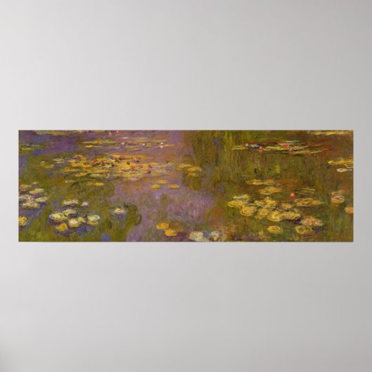 Claude Monet | Water Lilies Nympheas Poster (Voorkant)