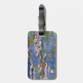 Claude Monet - Water Lilies / Nympheas - QR-code Bagagelabel (Achterkant verticaal)
