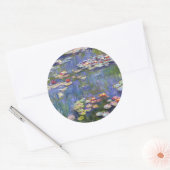 Claude Monet - Water Lilies / Nympheas Ronde Sticker (Envelop)