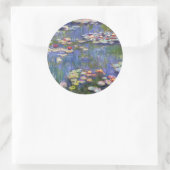 Claude Monet - Water Lilies / Nympheas Ronde Sticker (Tas)